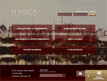 Tablet Screenshot of itaoca.com.br